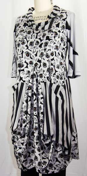 Black-Grey-Marcy-Dress